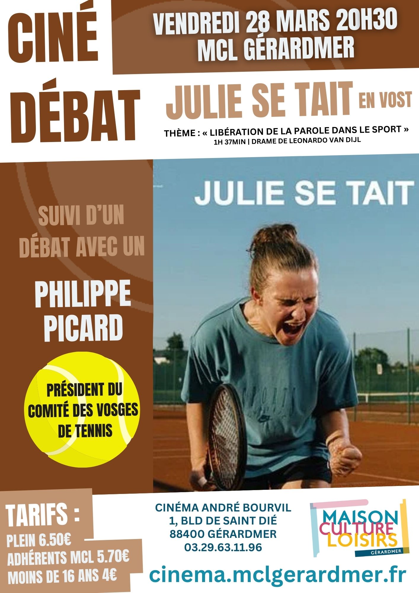 Affiches ciné évènements