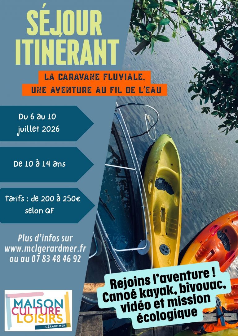 Séjour canoé 2026